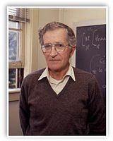 Beeldvergroting: Noam Chomsky