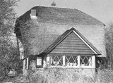 Beeldvergroting: Het huis van A. Roland Holst aan de Nesdijk in Bergen